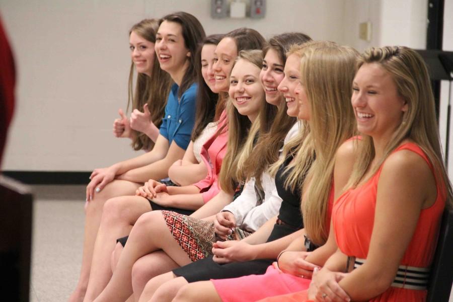 The class of 2014s top 10 students is an impressive group of girls, six of them recognized as valedictorians and four as salutatorians. 