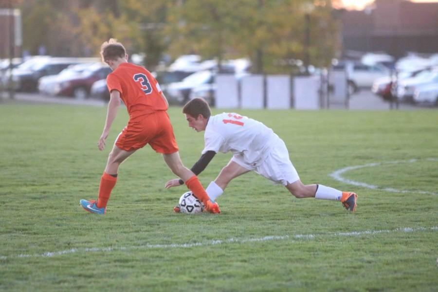 Varsity boys soccer team wins against Clio for homecoming week