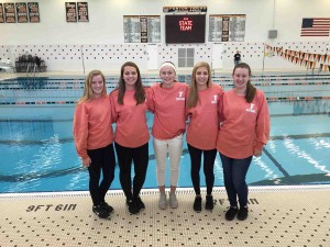 Girl swimmers and diver place at state finals