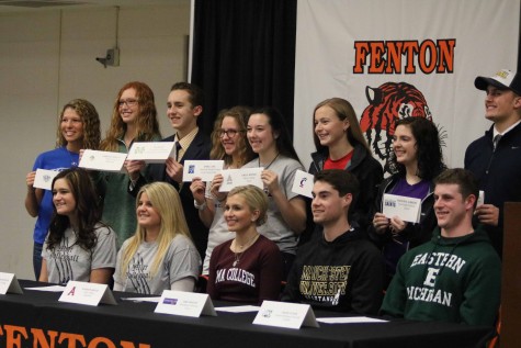 Congratulations to all of the student athletes who are able to continue the sports of their choice after high school.