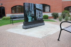 The City of Fenton builds a memorial dedicated to the lives lost on Sept. 11, 2001
