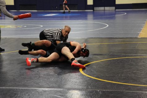 Wrestling defeats Clio, takes first in dual matches