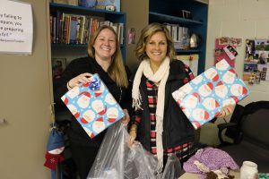 SRTs join community, donate gifts to the Angle Tree