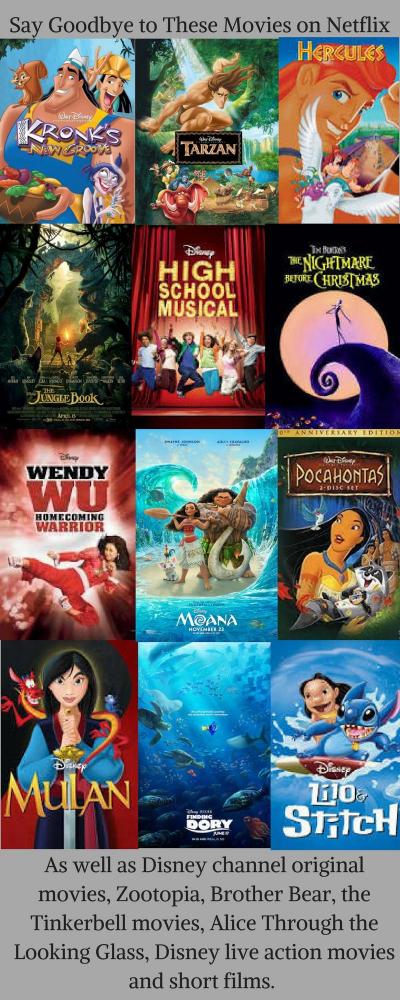 Disney Removing Shows From Netflix Fenton Inprint Online