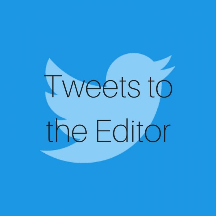 Voice your opinion in new Tweets to the Editor