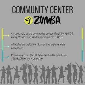 Fenton community center hosts zumba classes