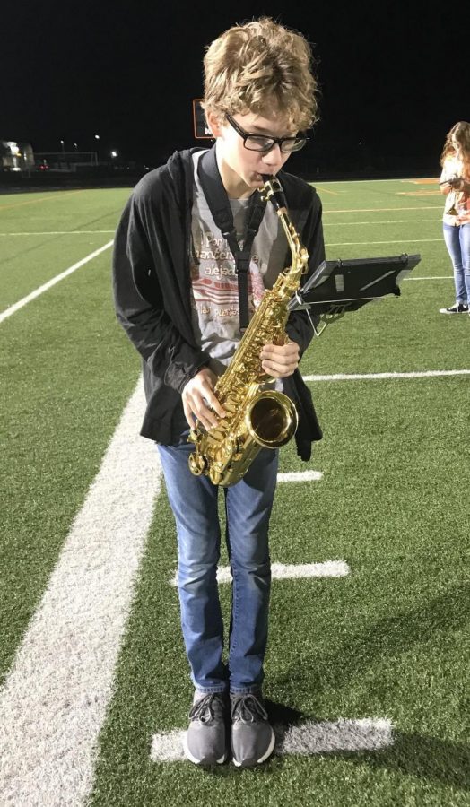 “In general, I like to be alone, which makes it hard to make friends. If I can, I’ll try to avoid the situation, but if I can’t, then I just have to face it head on and try my best. If it’s awkward, it’s awkward. I’m new to Fenton; it’s a lot different. But marching band helps me open up; the upperclassmen seem to take to new people pretty well, especially the freshman. I just need people to be understanding and know that I’m not from here. I don’t know how things work very well.” - freshman Ethan Petts