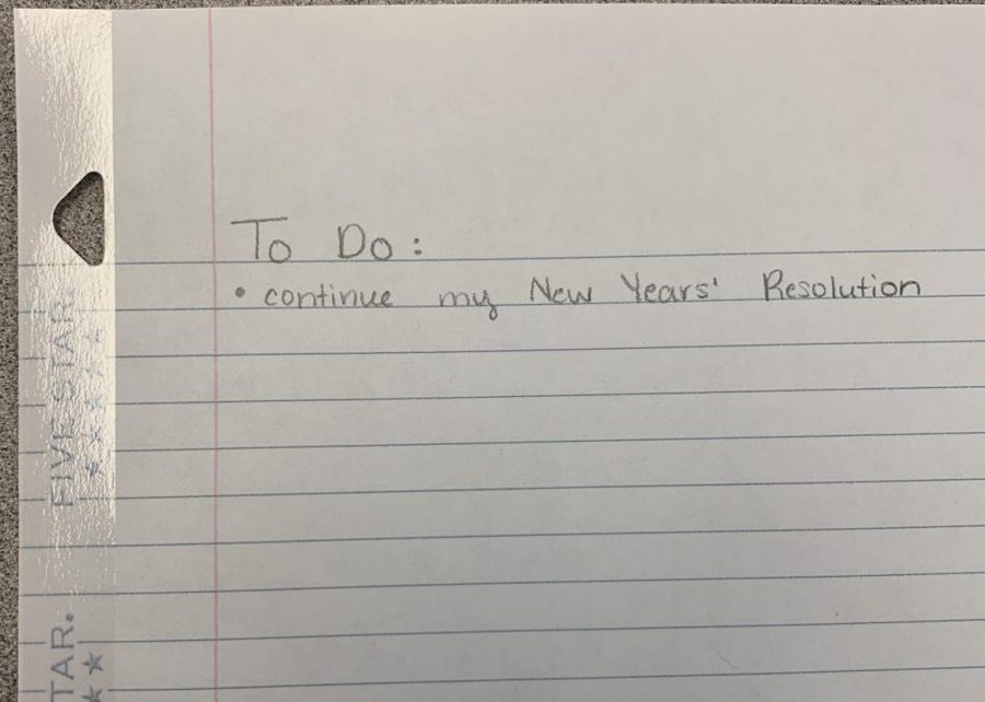 How students are sticking to their New Years’ Resolutions