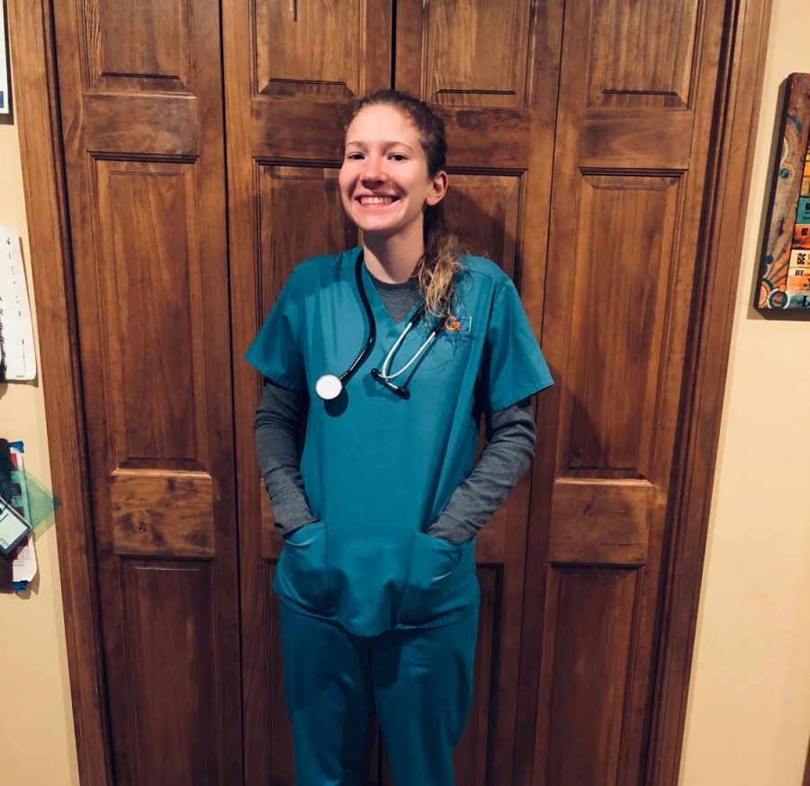 “I’m a part of the two-year medical assisting program at GCI. In the program, we learn tons of different skills, like taking vitals, EKGs, CPR, filing, injections, and more. However, my favorite part of the program is the clinical rotations. For the entire second semester of both years, I get to go to a hospital or clinic and have on the job training as a medical assistant. This way, I get to exercise my skills in the field and work hands-on with patients. I love being able to work with patients in the clinic and help people understand their health. The program has really taught me the value of a provider and patient relationship. Because nursing is my ultimate career goal, this program has been an incredible resource. At the end of the program, I’ll be eligible to take the RMA (registered medical assistant) exam and work as an MA right out of high school, which is really exciting! I’m hoping this opportunity will open doors for me as I work to advance in the field.” - senior Eileen O’Rourke