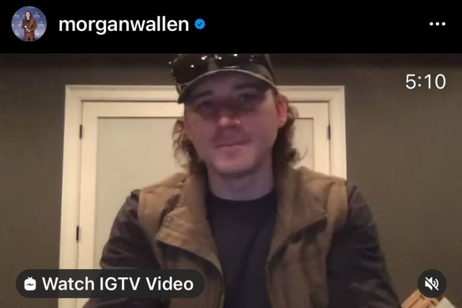 Country Singer Morgan Wallen in scandal after saying a racial slur