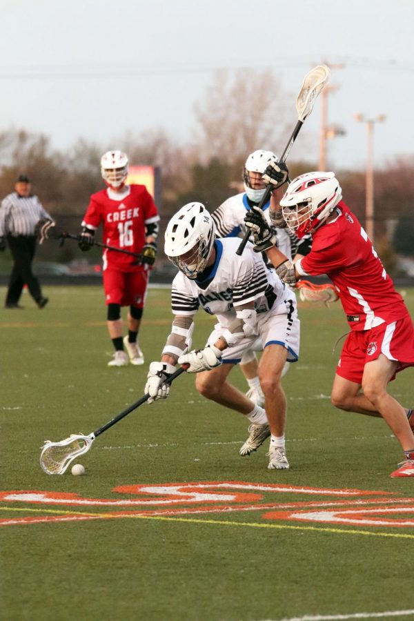 The Wolves, Fenton-Lindens male lacrosse team faced off against Swartz Creek on 23 April. The Wolves won giving them another win to put on the charts for Metro league. 