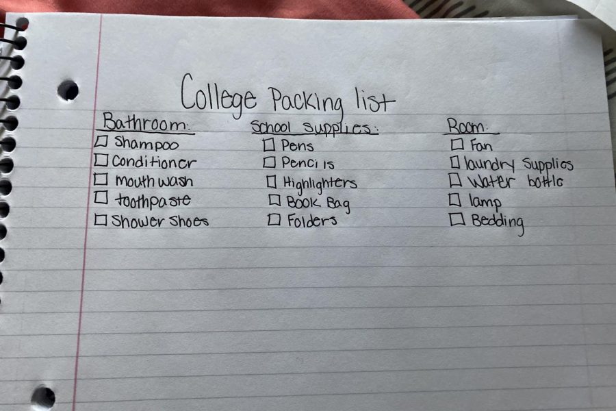 Essential items to pack for college