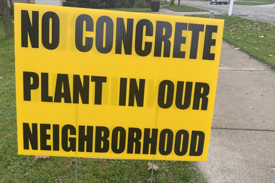 Fenton community protests concrete facility