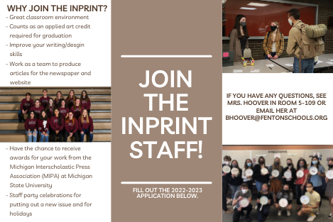 Join the InPrint Staff