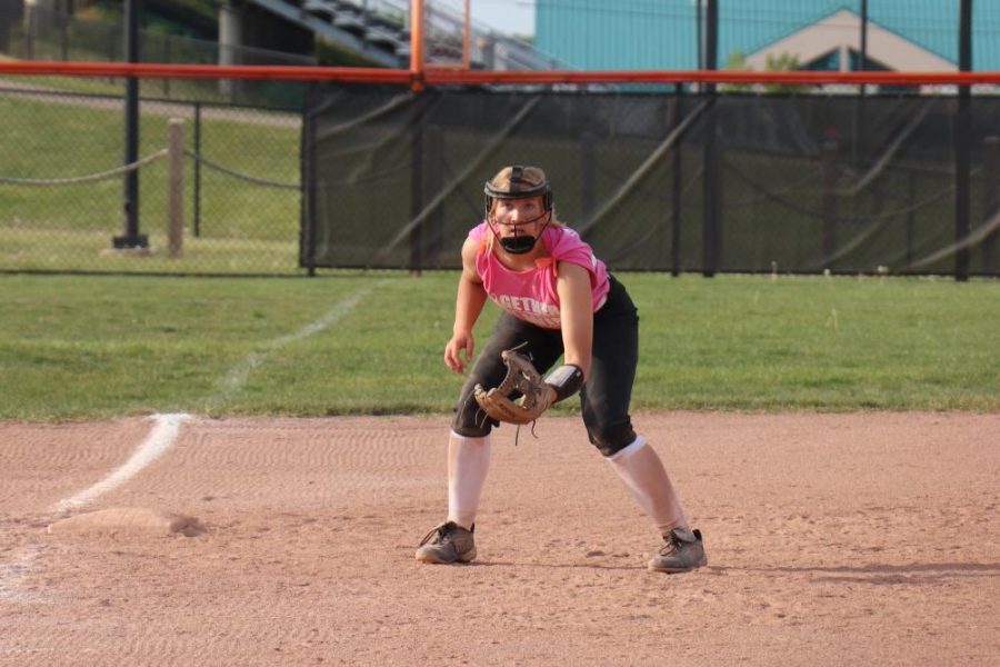 Four-year varsity softball player Jessica Dunkel
