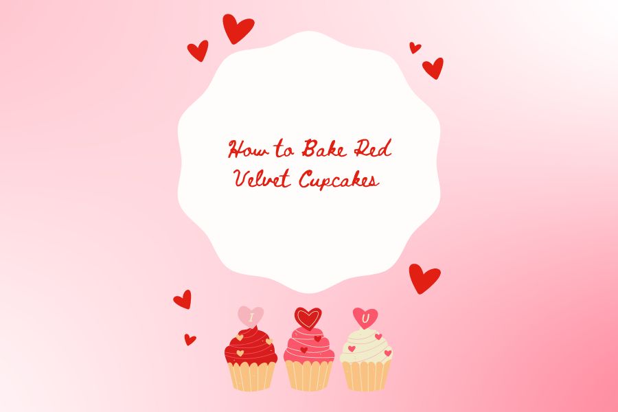 How to bake red velvet cupcakes