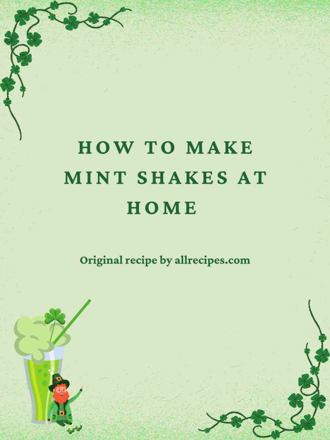 How to make mint shakes at home