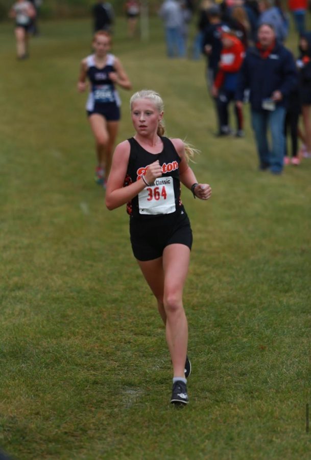 “This spring season I will be running track. I’ve been running since sixth grade. Something I am looking forward to for this spring track season is to see the improvement in myself from eighth grade since I couldnt run my freshman year. My favorite memory while running track is stopping during practice to get breadsticks from Fenton House.” - sophomore Izzy MacCaughan
