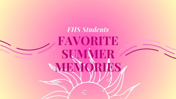 Students favorite summer memory