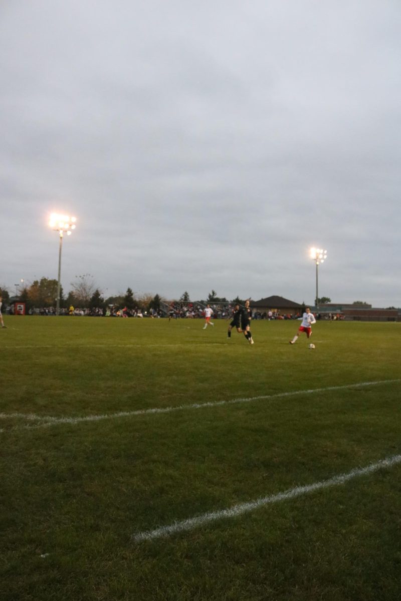 The Fenton Soccer Team won 2 - 1 against Linden on Sept. 27, 2023. 
