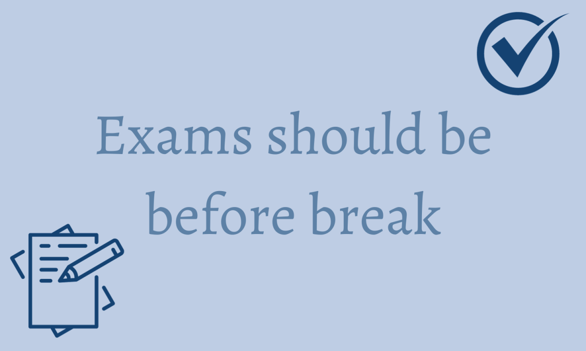 Opinion: Exams should be before winter break