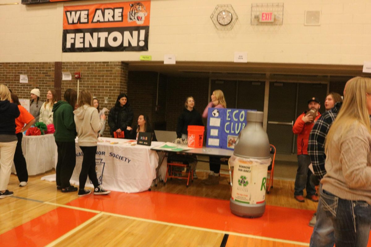 Walking, incoming freshman take look at future high school opportunities. On Feb. 5, FHS hosted eighth grade transition night.