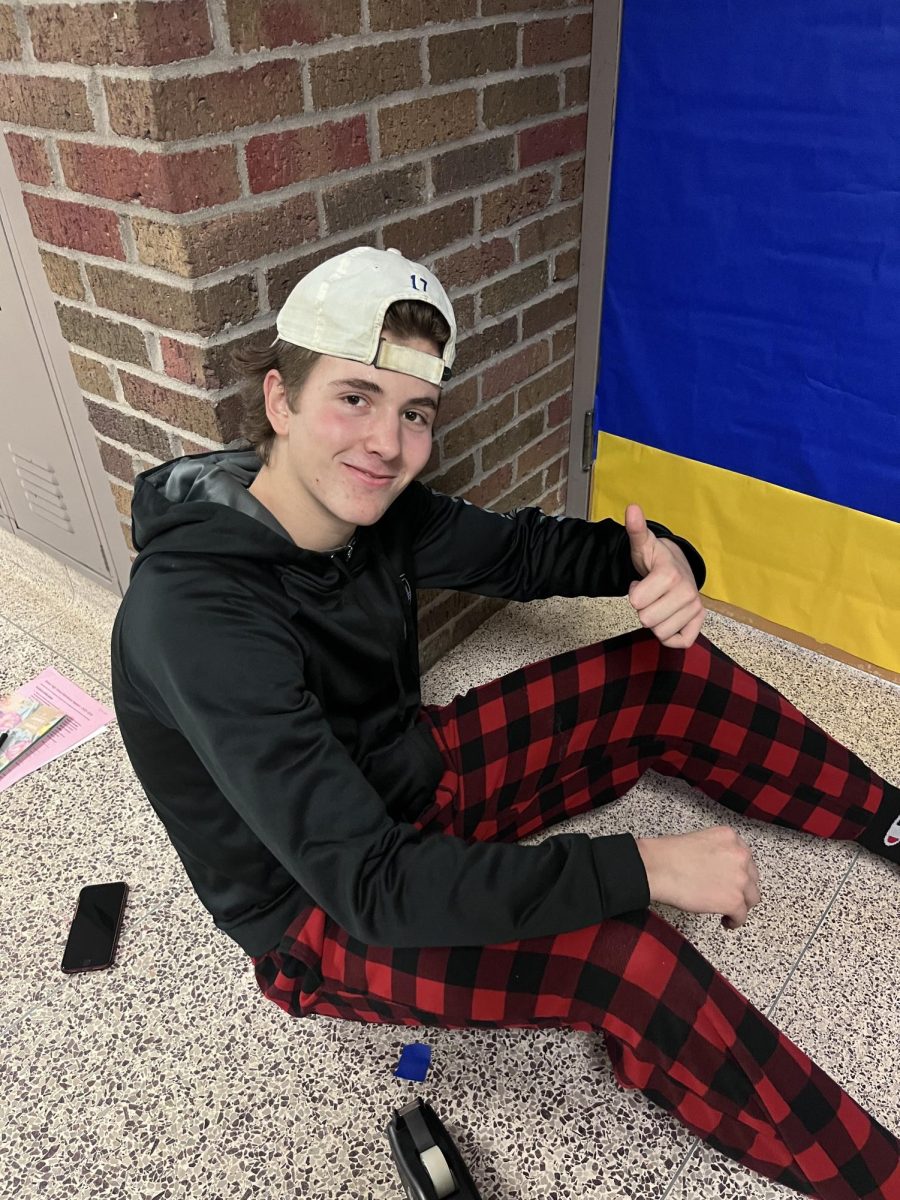“My favorite class in school is weight lifting probably because sports are a big part of my life. I play football and baseball for FHS and I also love snowboarding with my friends in the winter. I’m good at math so I’ll most likely go into sales when I graduate.” - sophomore Max Wolfgram
