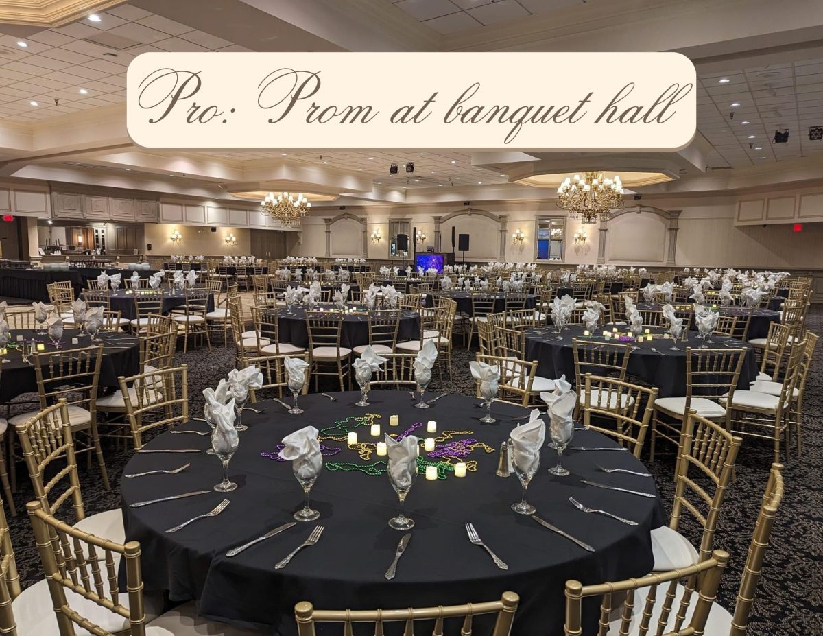 Opinion: Prom is better at the banquet hall