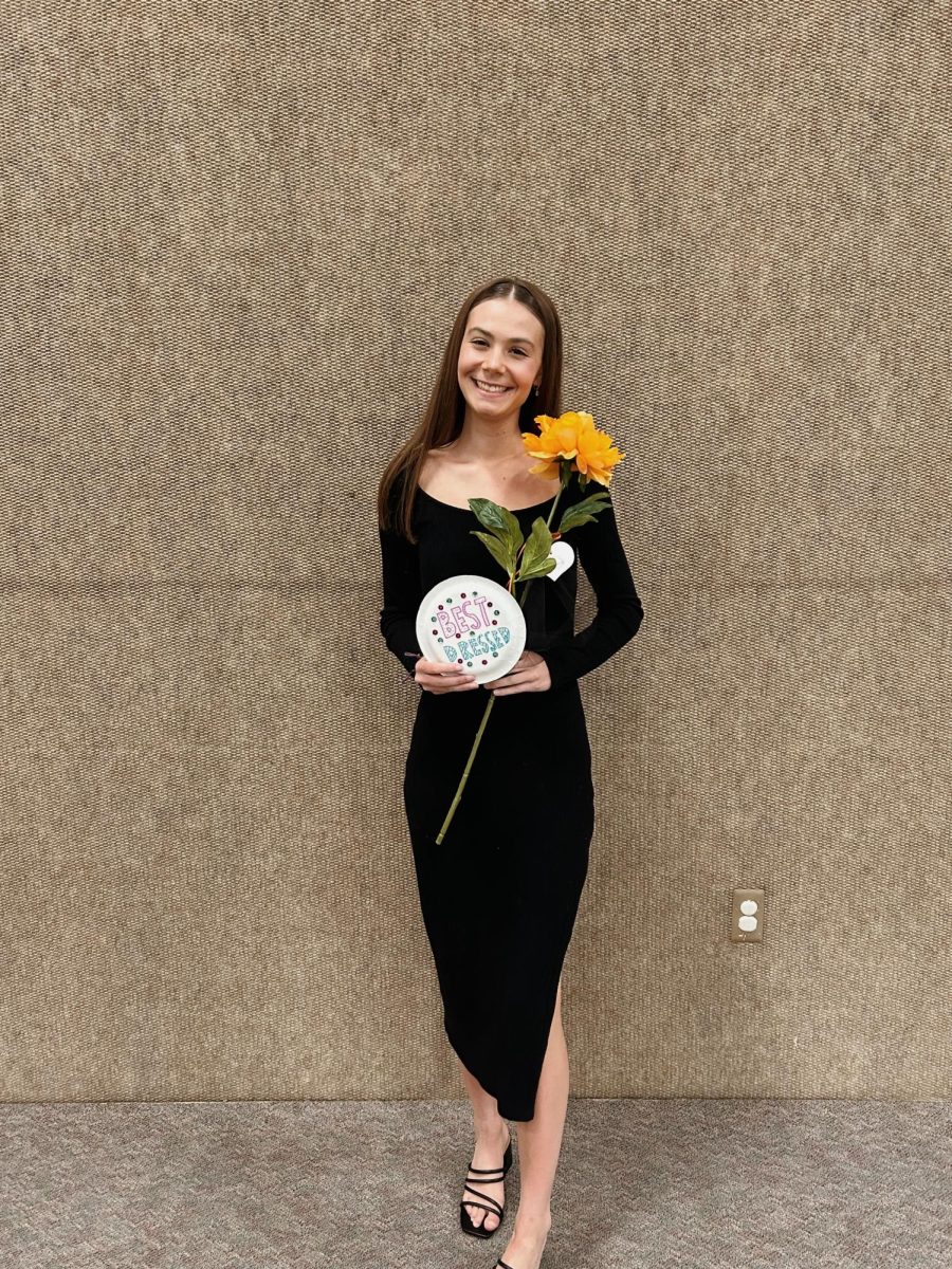 “Something that means a lot to me is always helping others and putting a smile on their faces! My grandma has always told me that you never know what someone is going through or what their story is, and to always treat others with unforgivable kindness, love and patience!” - junior Adrianna Ayre