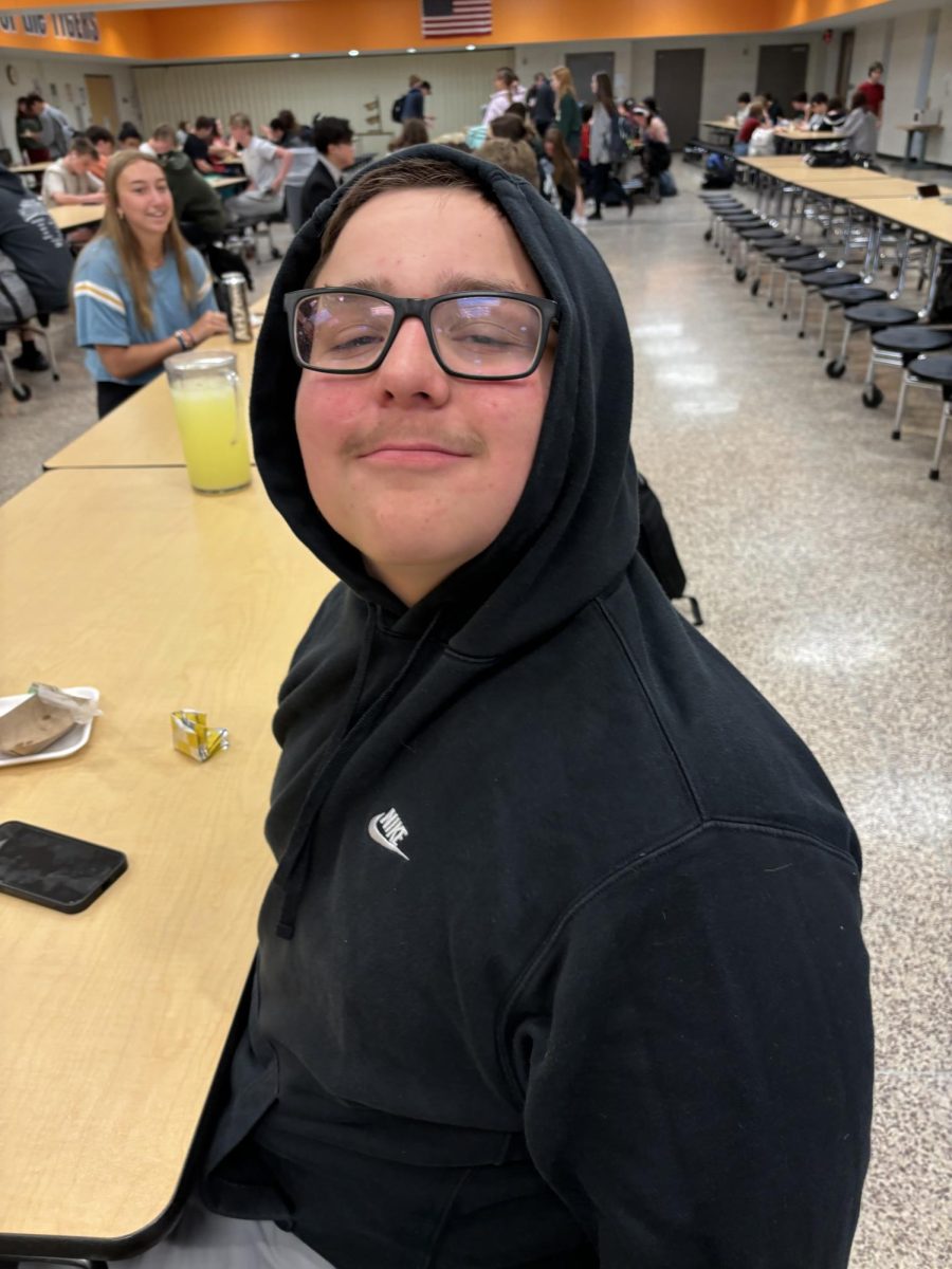 “My favorite part of school is probably spending time with friends and meeting new people. I also like to play lacrosse and football because I have played both for a long time and like all of it. Even though I like all of my classes, I especially like Geometry and ELA because they both are fun classes and I know lots of people in both of them.” -freshman Evan Colville 
