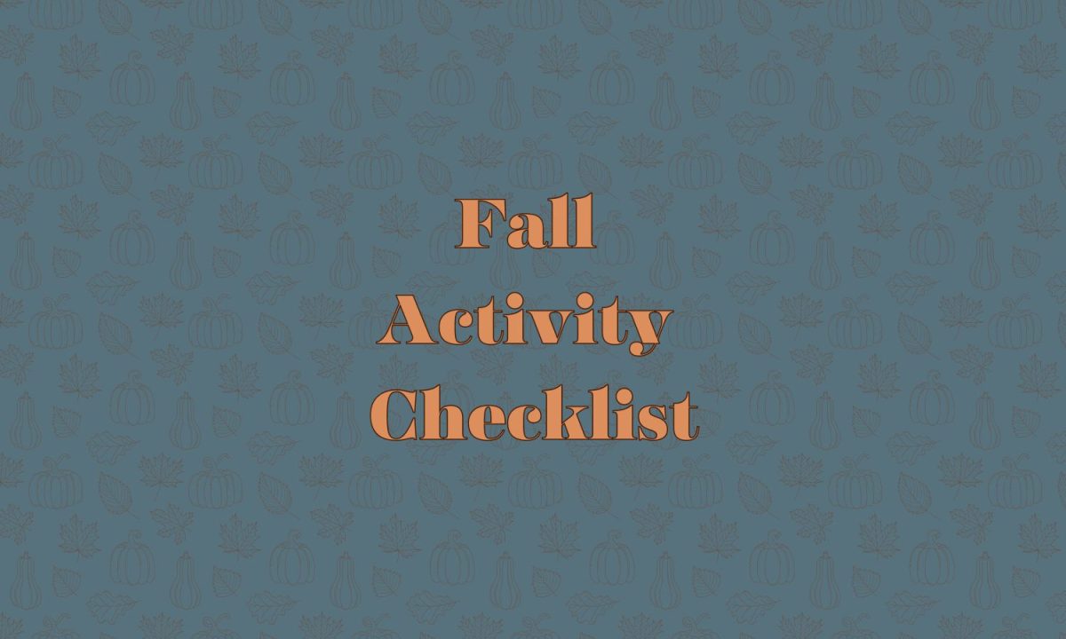 Fall Activity Checklist