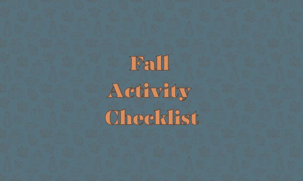 Fall Activity Checklist