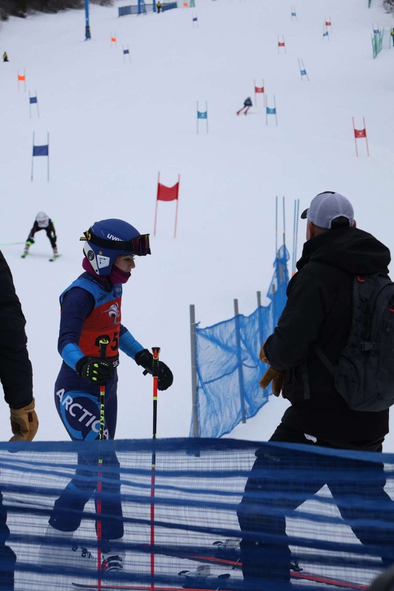 “I’ve been skiing for 15 years and racing for almost 10 years. My favorite thing about the Fenton ski team is the community we create with one another that is unlike any sport at Fenton High School. We are like a big family; we support one another, push each other to be the best person and skier we can be, and make sure everyone is having fun and is included. I think our team bonding events help us a lot to create the community we have. We go to team building camp up north, team dinners on Thursdays, and team bowling.” - senior, Anna Heimberger
