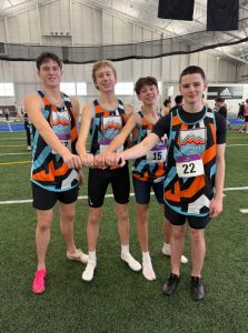 Indoor track taking athletes to state and national championships