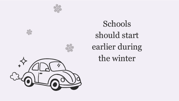 Pro: School should start earlier during the winter