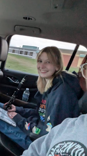 “I am passionate about music. I’ve played clarinet since 4th grade and instantly fell in love with it. I hope to continue playing throughout high school and possibly go on with it into college. Playing clarinet genuinely makes me so happy, and I hope to become successful with it.” -Sophomore Leah Emmons